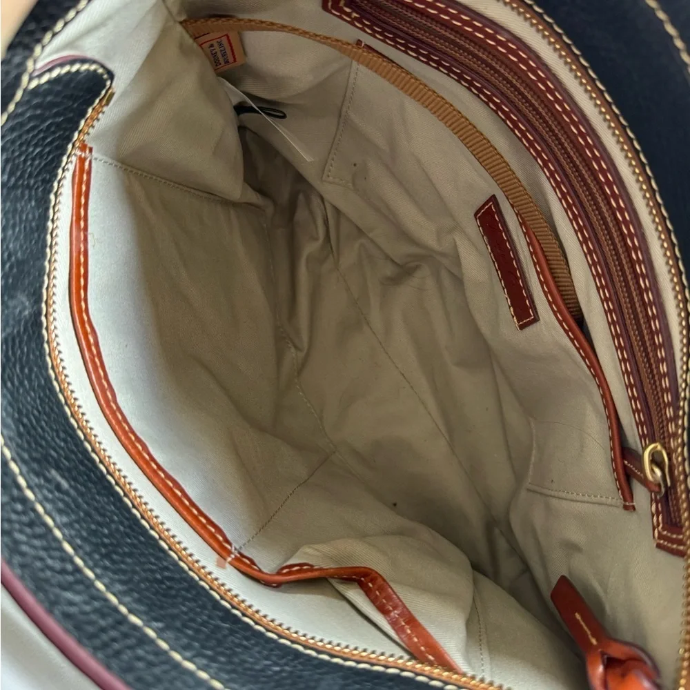 Dooney & Bourke Medium Lexington Shopper Women's Tote Black Pittsburgh Pirates - Picture 7 of 10